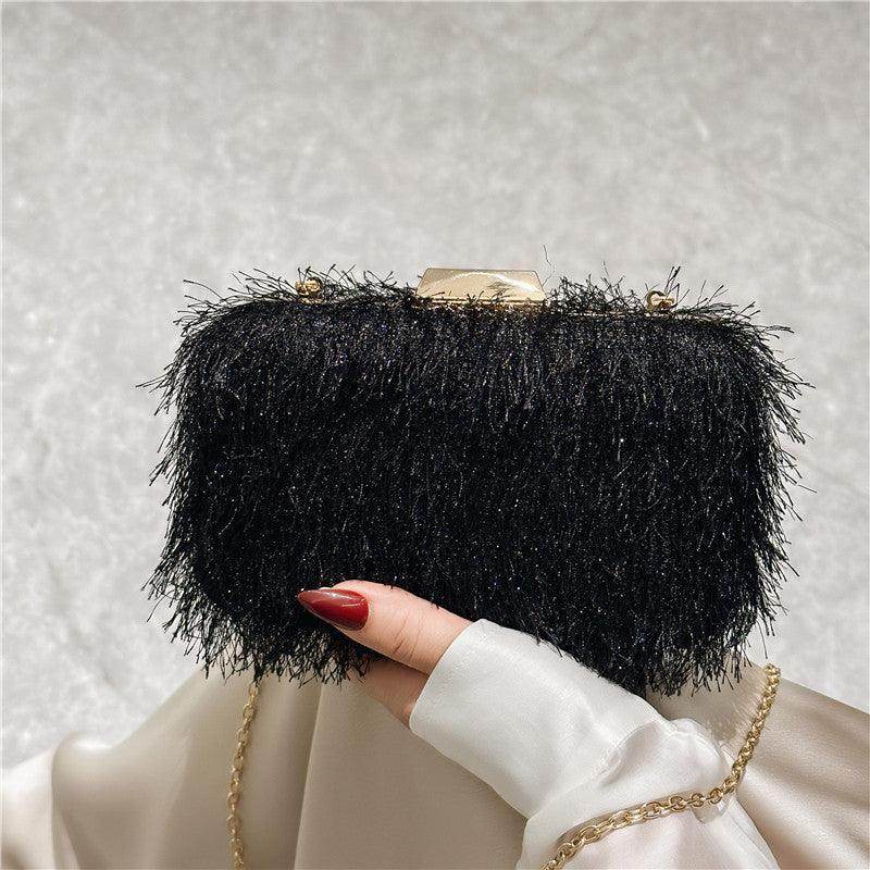 One shoulder hand holding women's bag acrylic bag 738441364695 - COCOMELODY